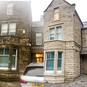 View Brick & stone renovation to building in Matlock, Derbyshire