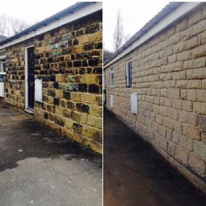 View Brick wall cleaning in Derbyshire