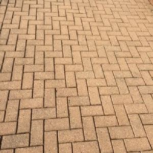View Paving after pressure washing