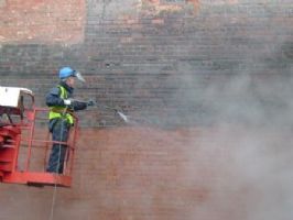 View Masonry chemical cleaning