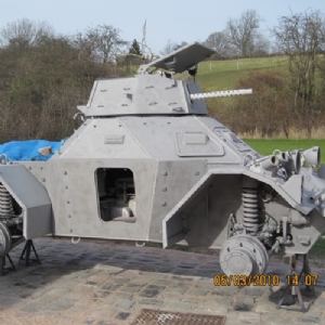 View Tank after blast cleaning