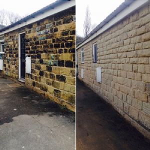 View Before and after blast cleaning