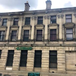 View Chemical cleaning of stone building