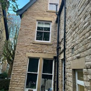 View After masonry cleaning