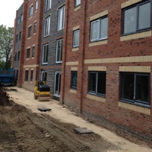 View New build construction cleaning, Sheffield
