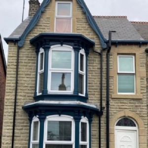 View Property after blast removal of paint
